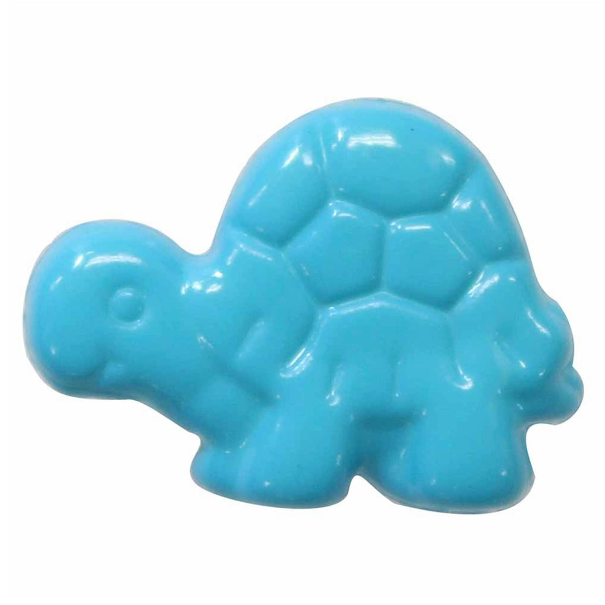 Novelty Shank Button - Turtle - Aqua - 18mm - 3 count