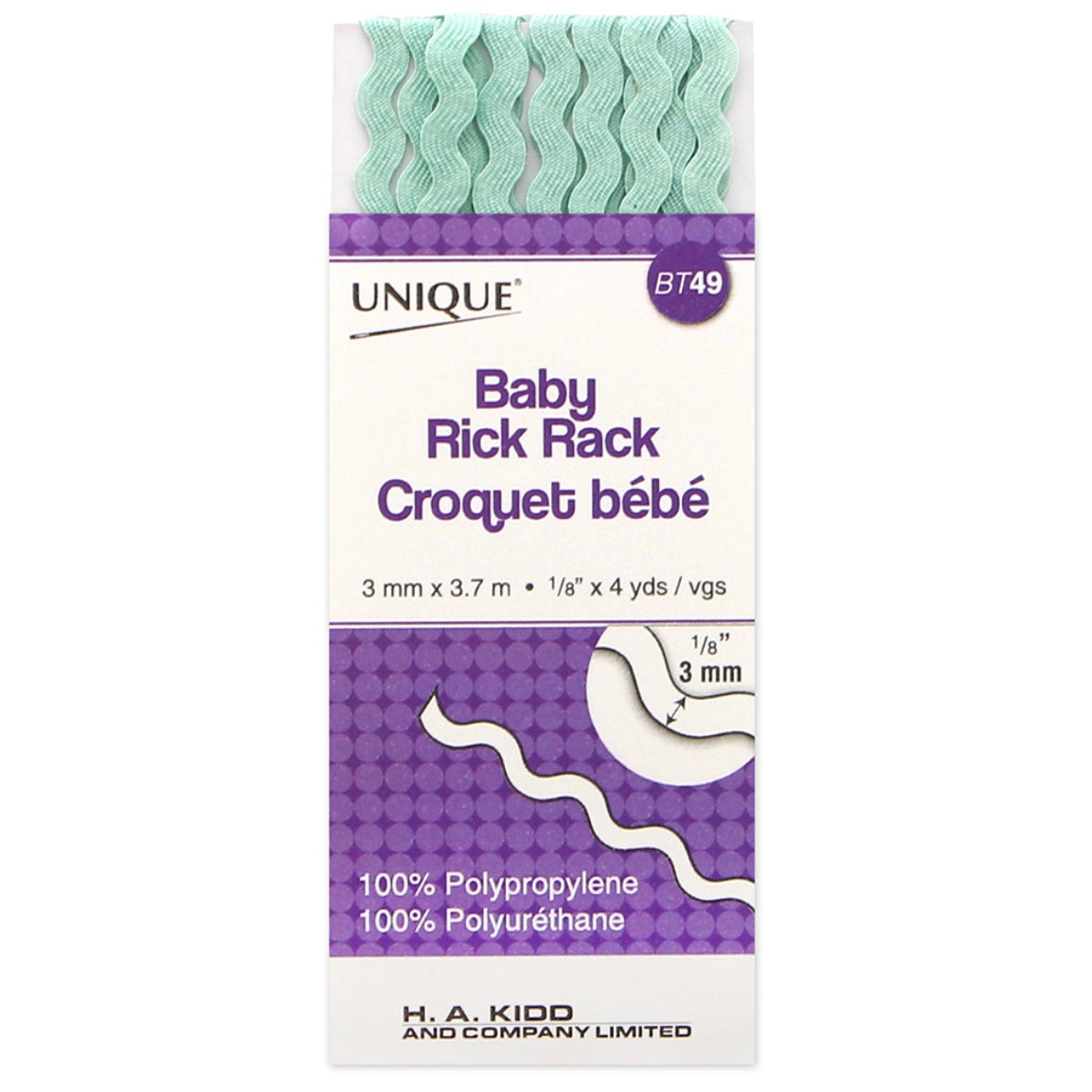 Baby Rick Rack - 3mm