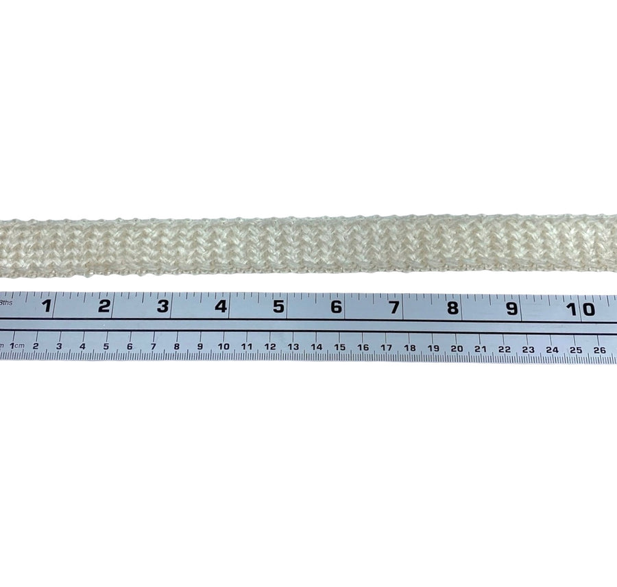 Decorative Stretch Knit Trim - White