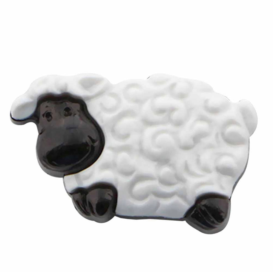Novelty Sheep Shank Button - 21mm - 3 count