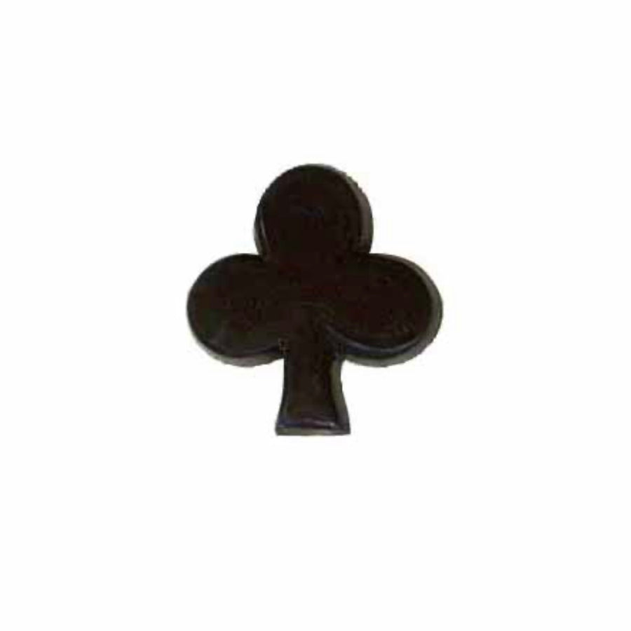 Novelty Club Shank Button - 16mm - Black - 4 count