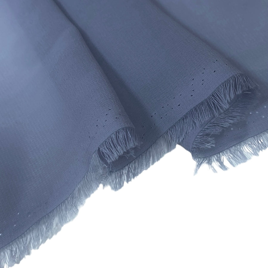 Polyester Chiffon - Grey Blue