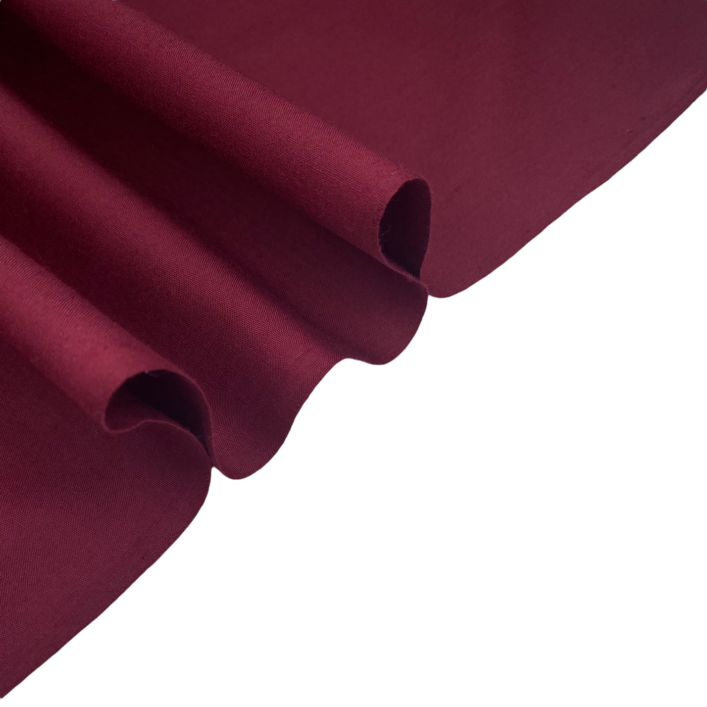 Poly/Cotton Broadcloth 44” - Burgundy