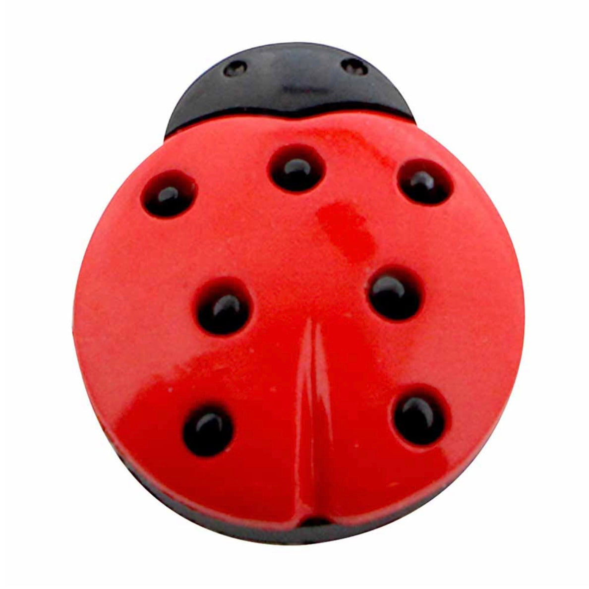 Novelty Shank Button - Ladybug - 18mm - 2pcs