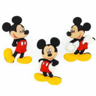 Novelty Buttons - Disney - Mickey Mouse - 3 pcs