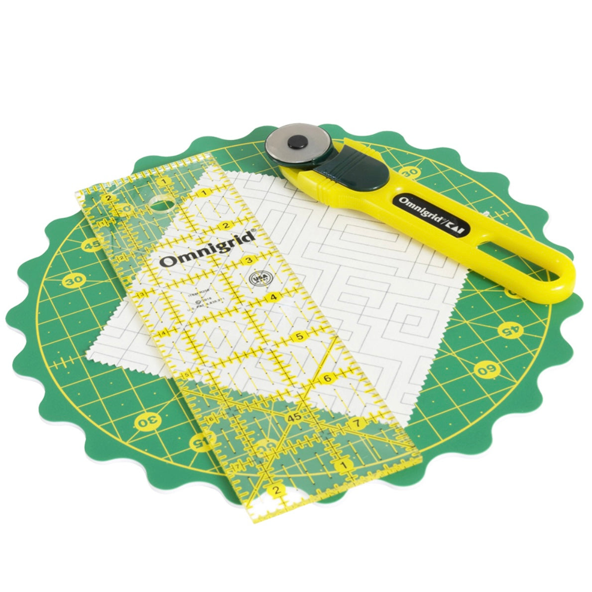 Omnigrid 360° Rotating Cutting Mat - 8"