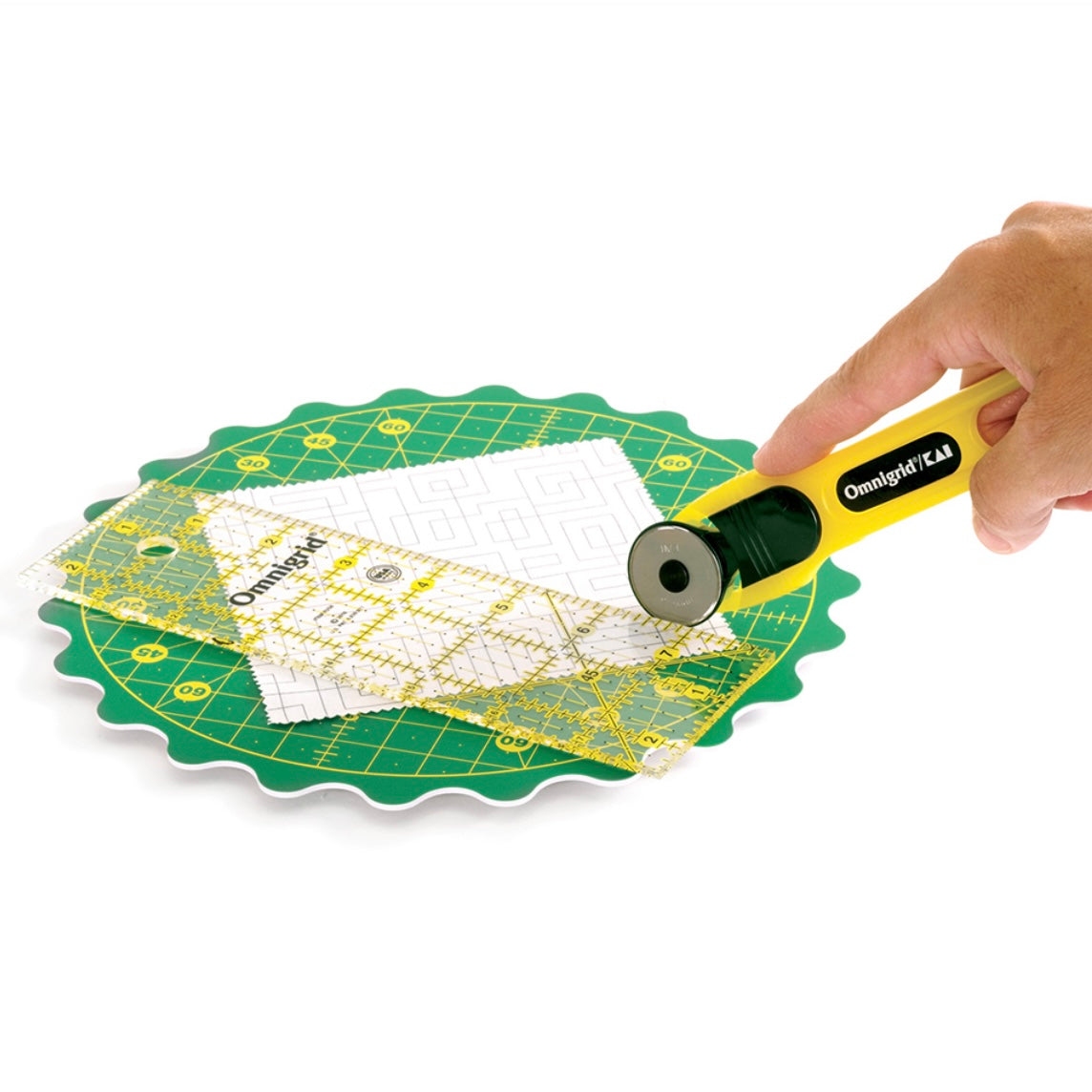 Omnigrid 360° Rotating Cutting Mat - 8"