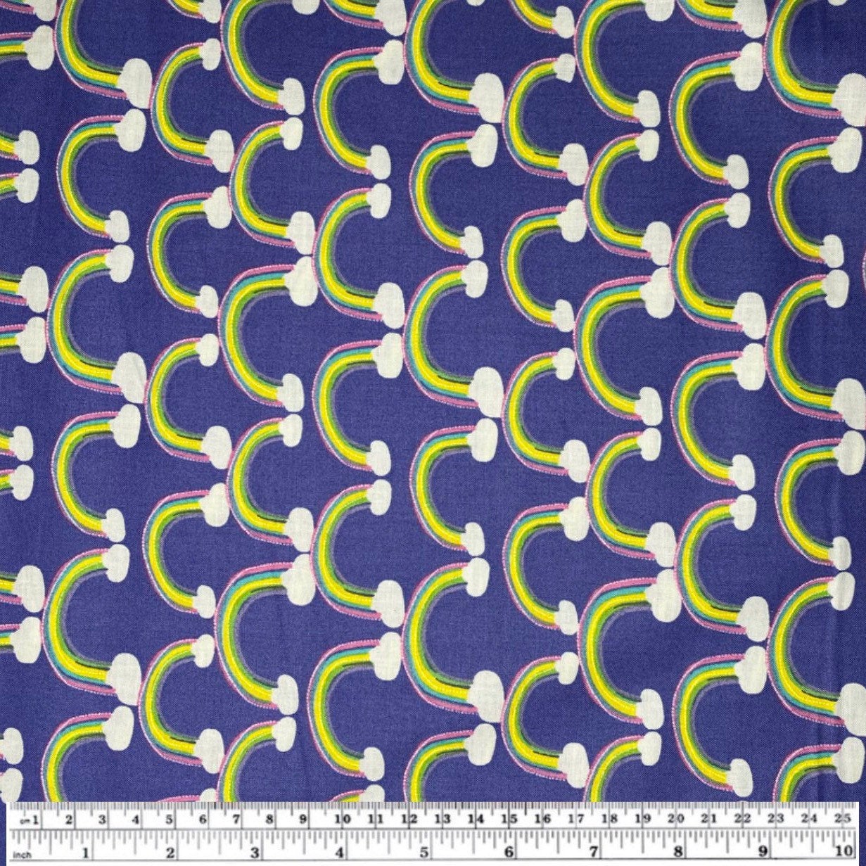 Quilting Cotton - Rainbow - 44” - Purple