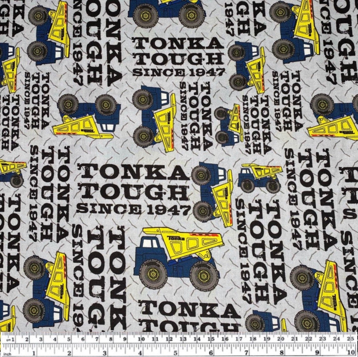 Quilting Cotton - Tonka Truck