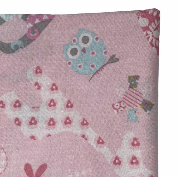 Quilting Cotton - Safari - 44” - Baby Pink