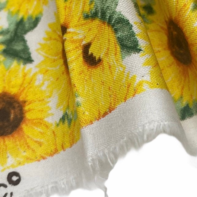 Quilting Cotton - Sunflower - Yellow - Remnant