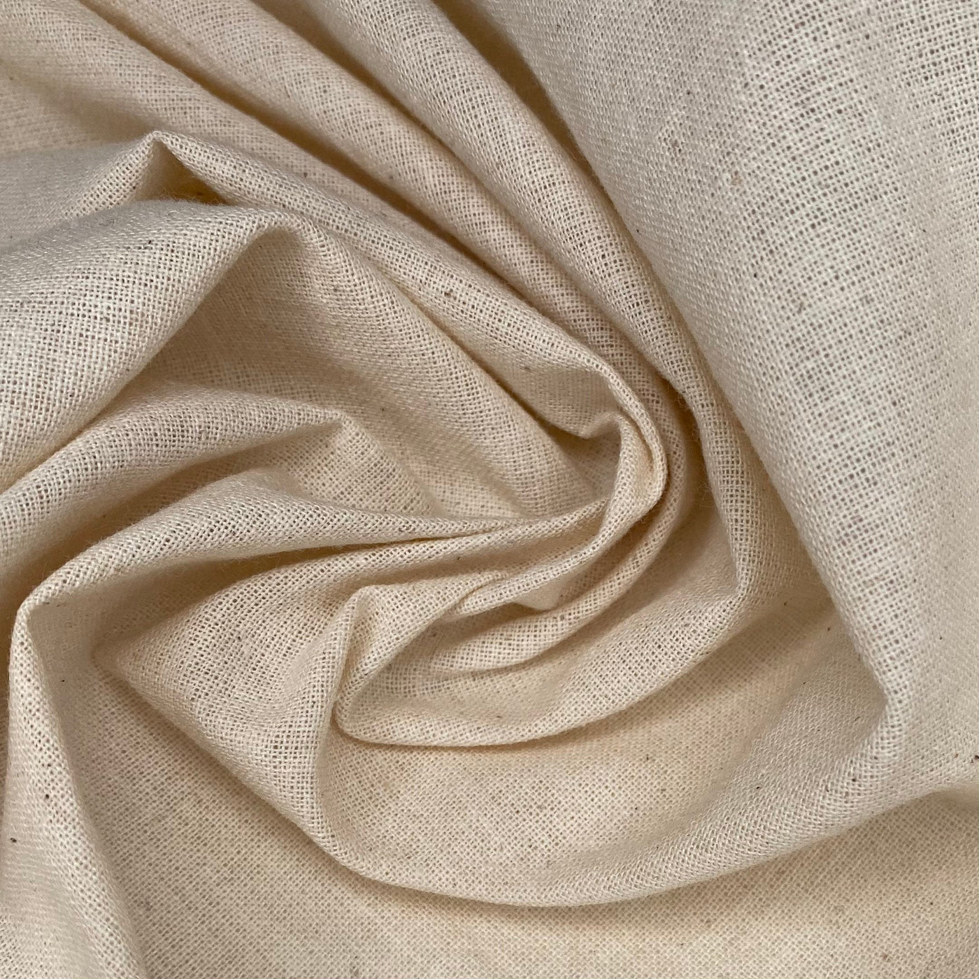 Muslin Unbleached 118 wide Combed Cotton - The Fabric Mill