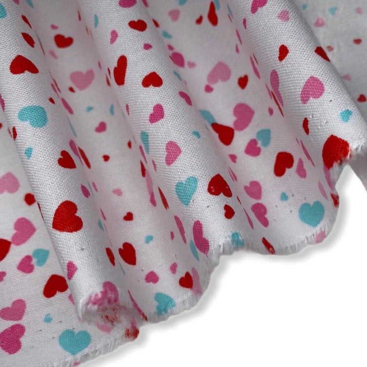 Quilting Cotton - Valentine Hearts