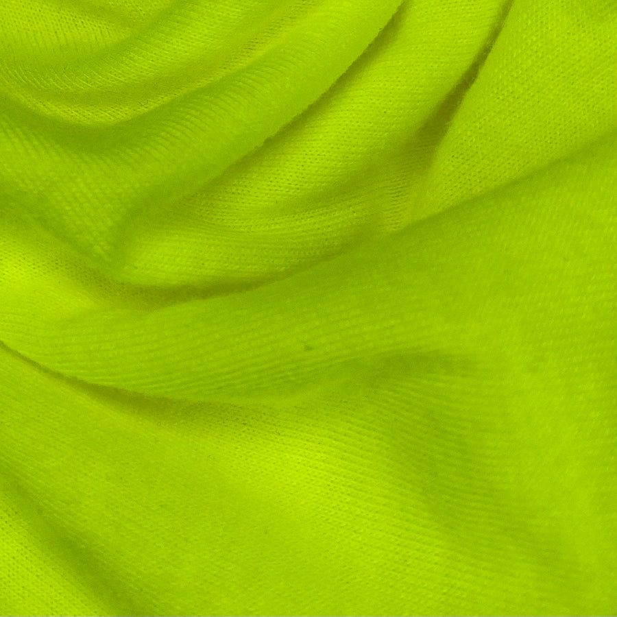 Hi Vis Polyester Knit - Neon Yellow