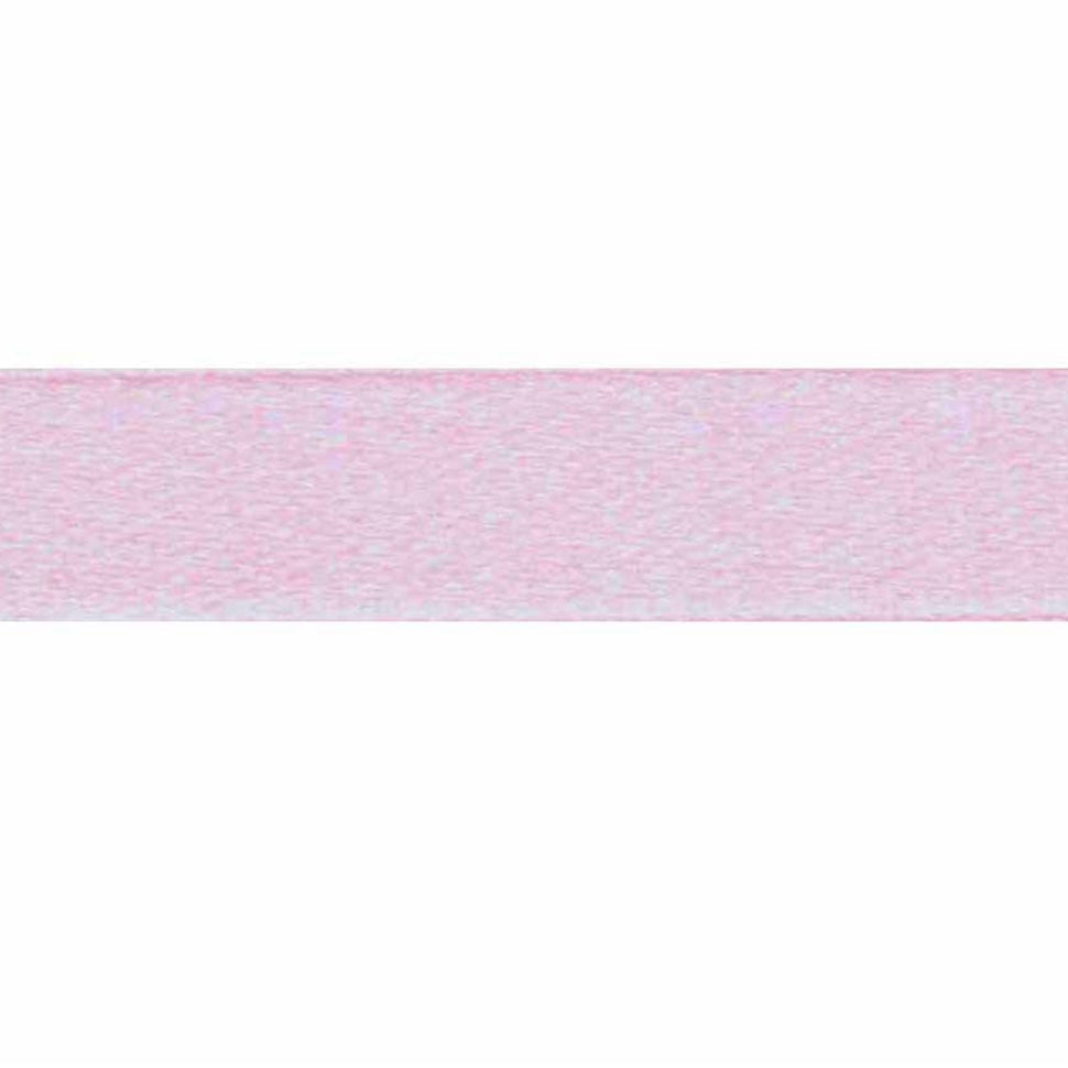 Double Sided Satin Ribbon - 6mm x 4m - Pink