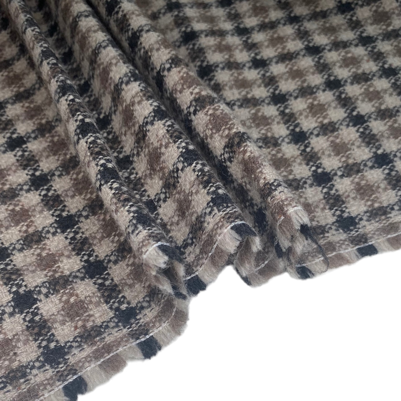 Wool Plaid - Brown/Beige