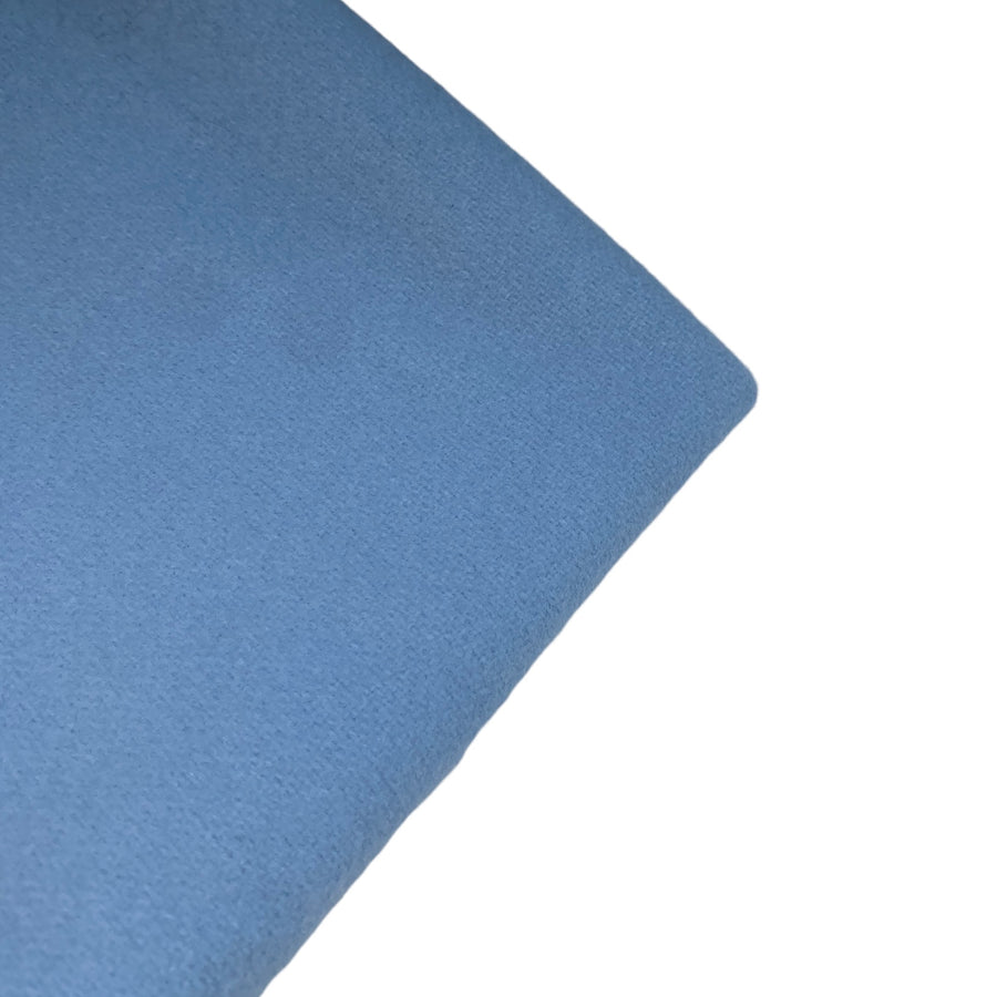 Sale- 2m Mid Grey 80% wool 20% polyester melton coat fabric. – New