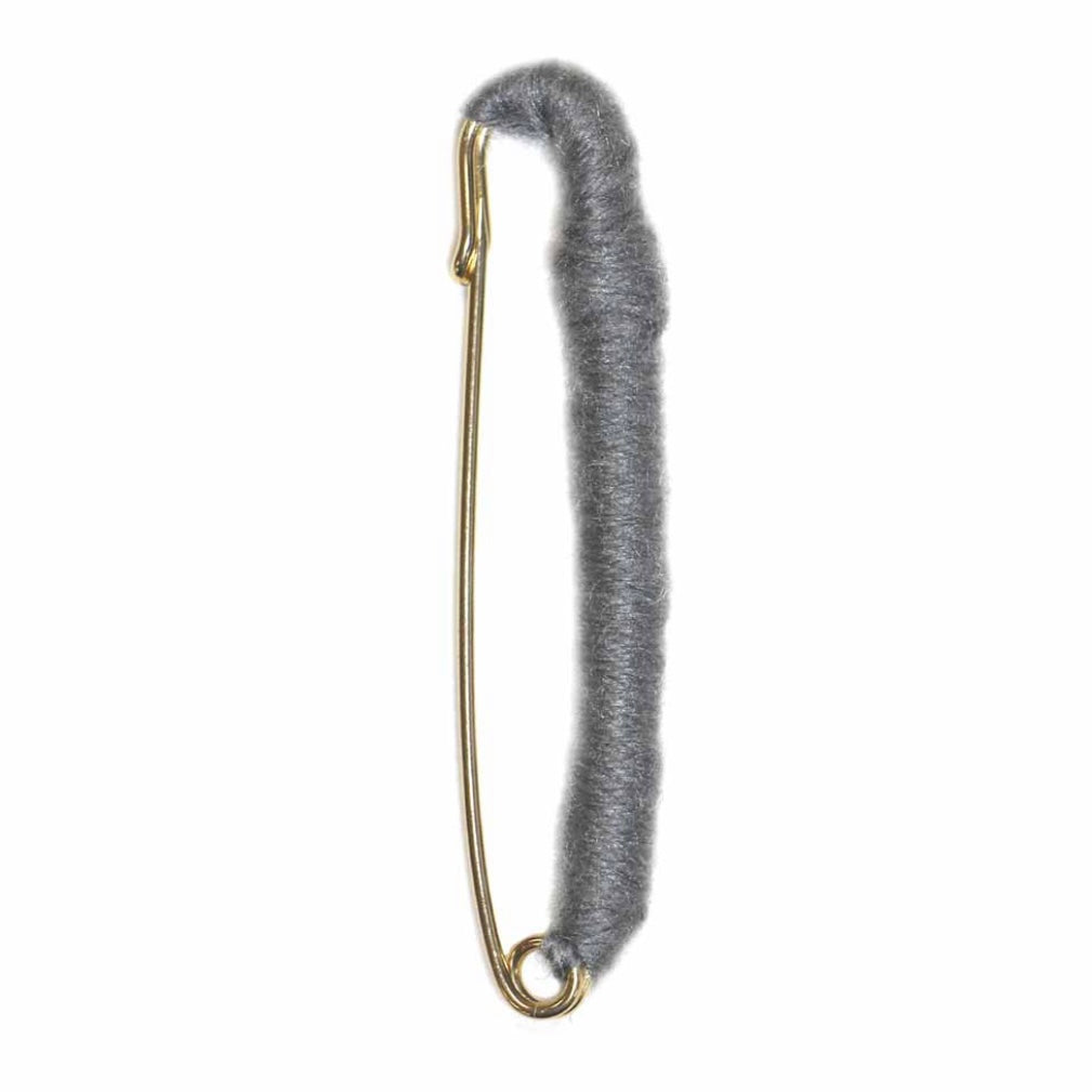 Shawl Pin - 4”- Grey