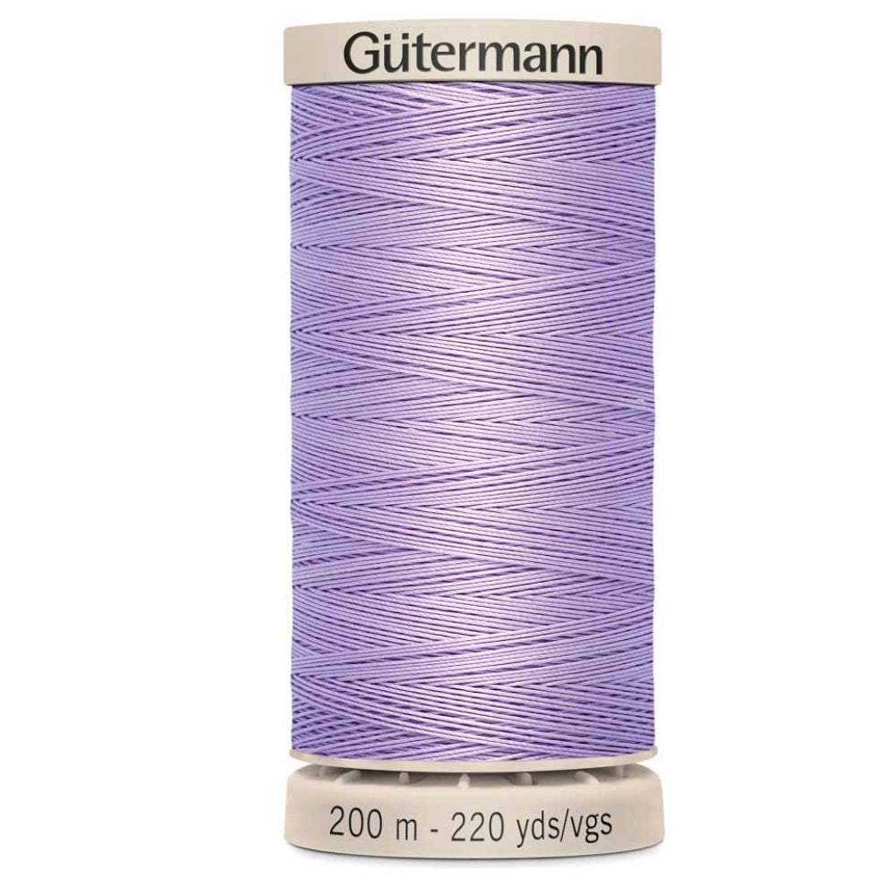 Cotton Hand Quilting 50wt Thread - 200m - Light Grey