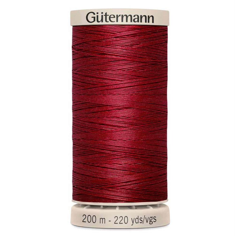 Cotton Hand Quilting 50wt Thread - 200m - Cranberry