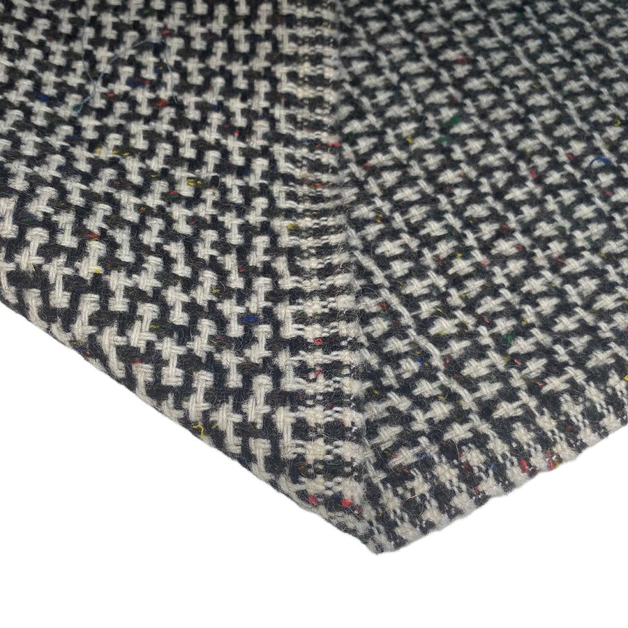 Wool Coating - Speckled - Black/White/Multi Colour