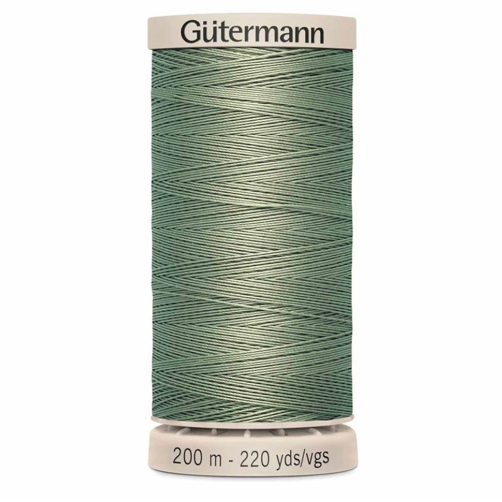 Cotton Hand Quilting 50wt Thread - 200m - Light Grey