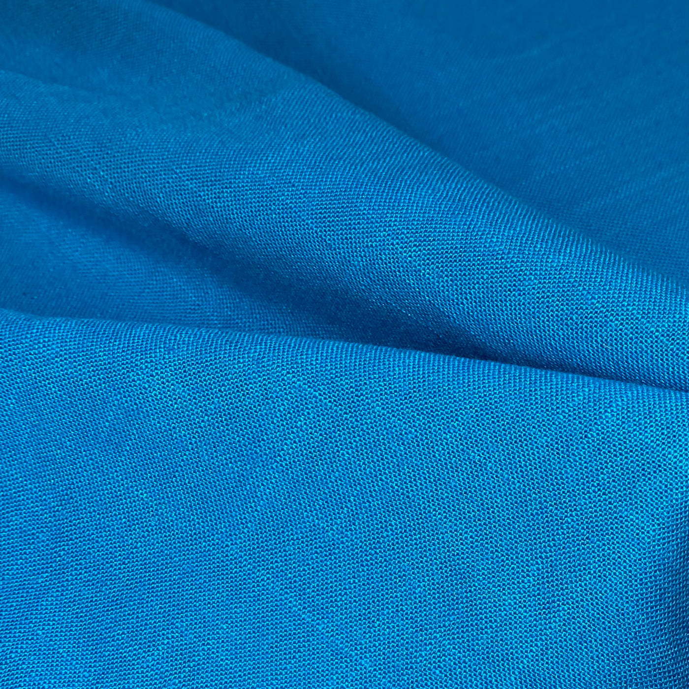 Cotton/Linen Blend  - Blue