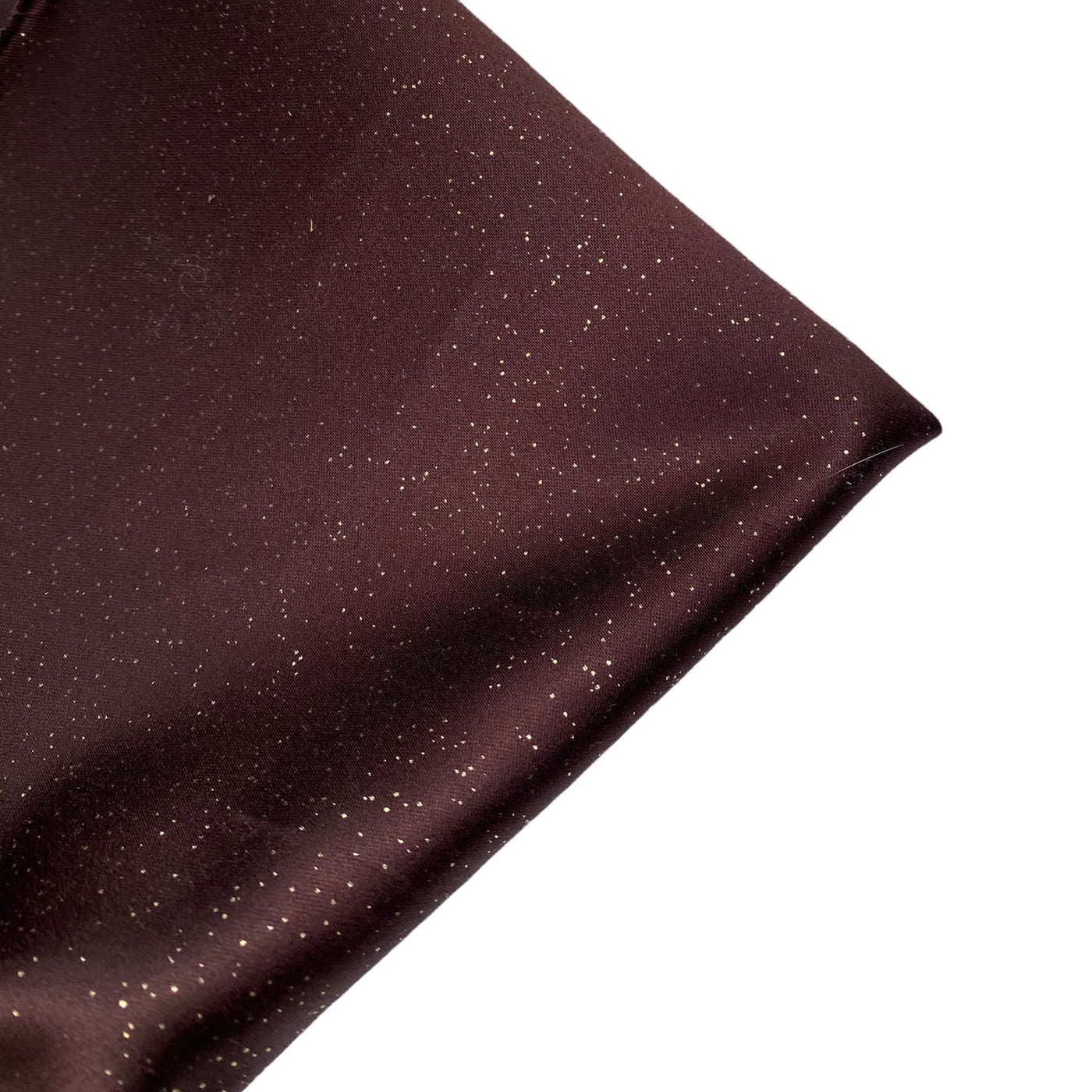 Sparkle Peau De Soie - Matte Satin - Brown/Gold