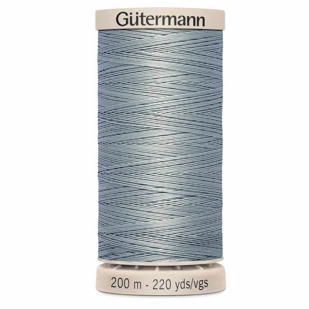 Cotton Hand Quilting 50wt Thread - 200m - Light Grey