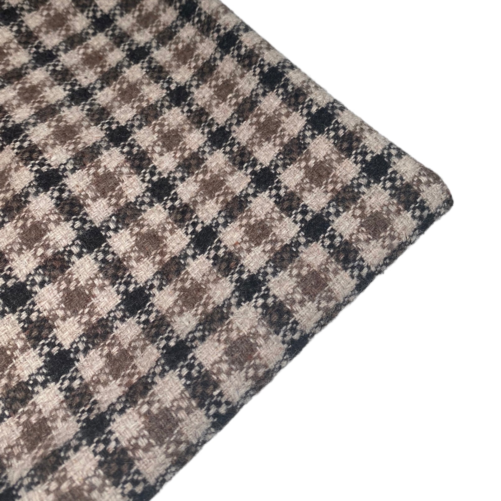 Wool Plaid - Brown/Beige