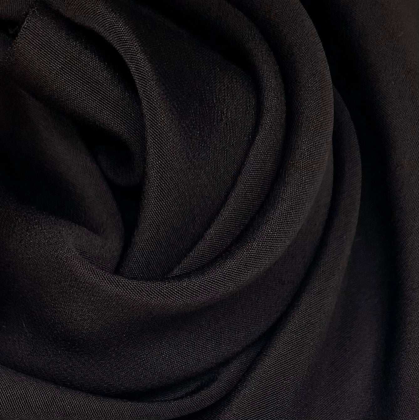 Habotai China Silk - Dark Brown