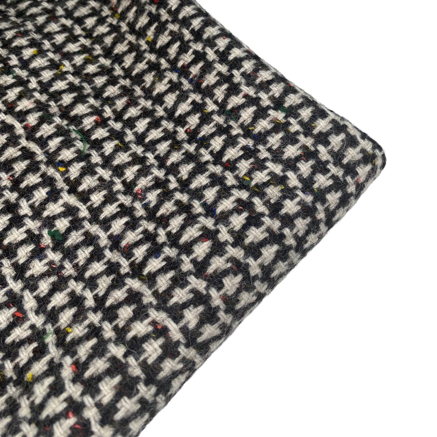 Wool Coating - Speckled - Black/White/Multi Colour