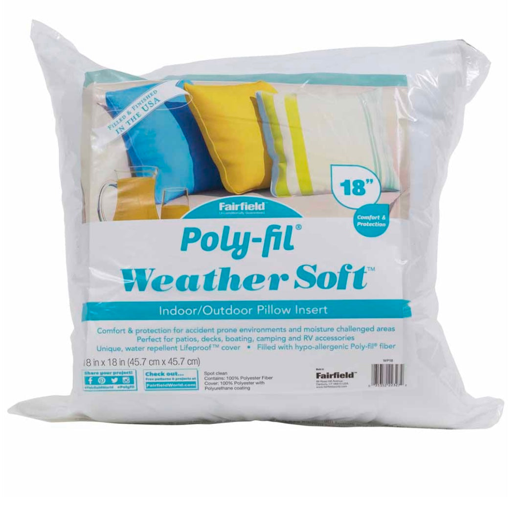 Outdoor pillow inserts store 18x18