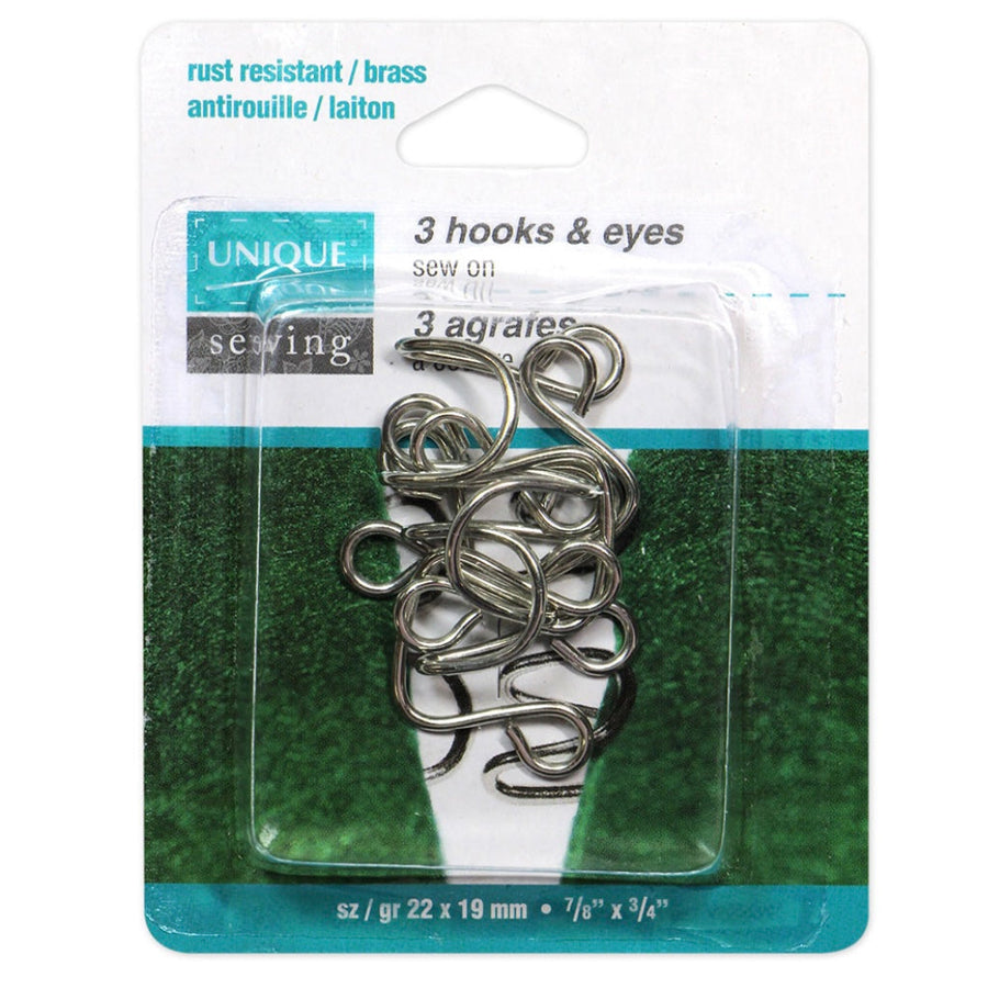Hook & Eye Fasteners – 2×3 – Fit2Sew