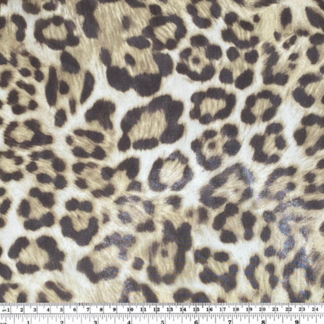 Printed Silk Chiffon - Cheetah