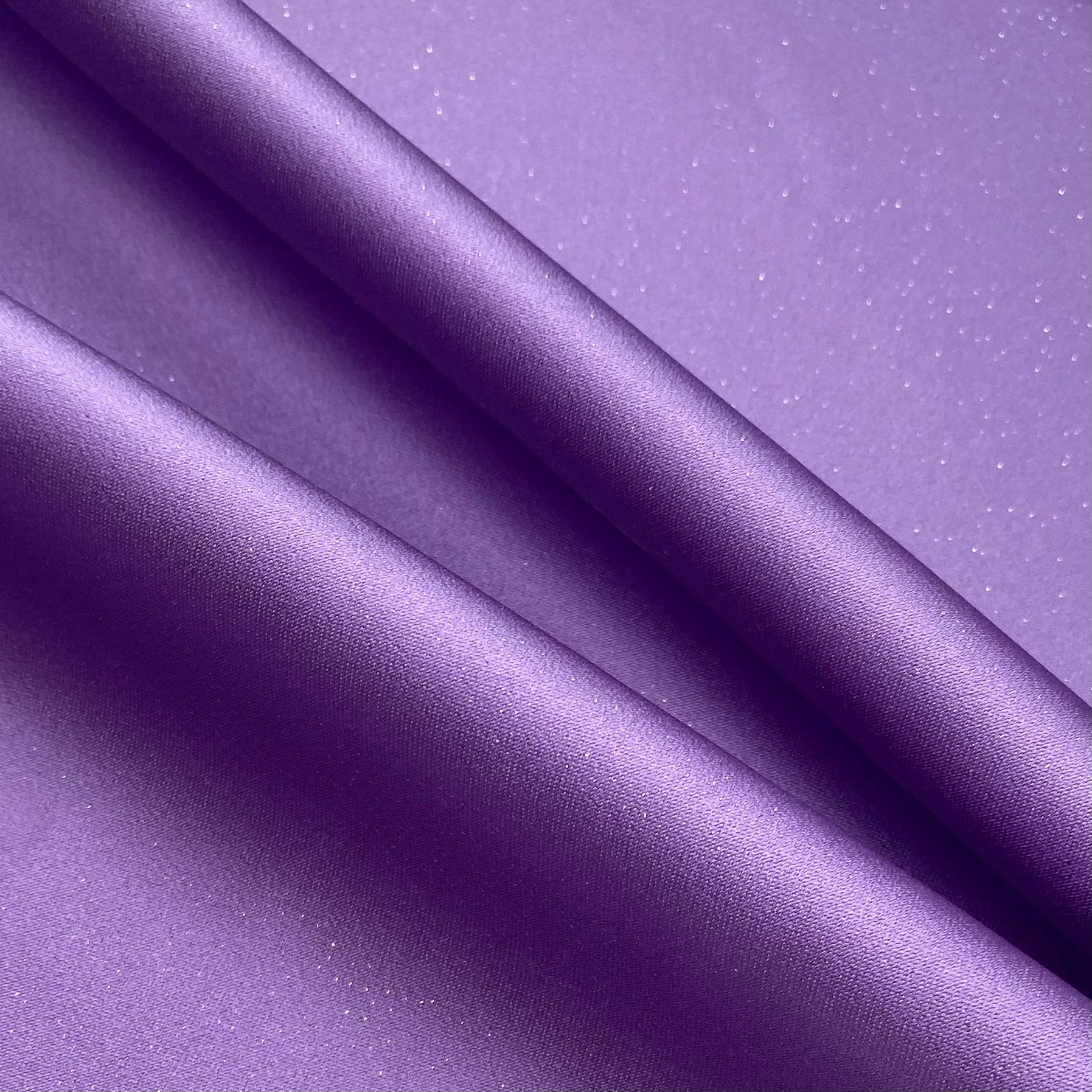 Sparkle Peau De Soie - Matte Satin - Purple/Silver