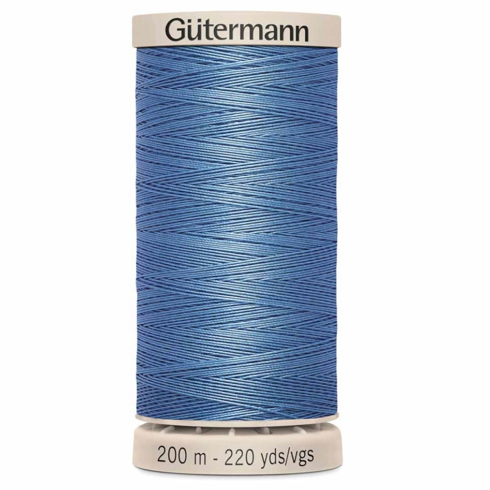 Cotton Hand Quilting 50wt Thread - 200m - Light Grey