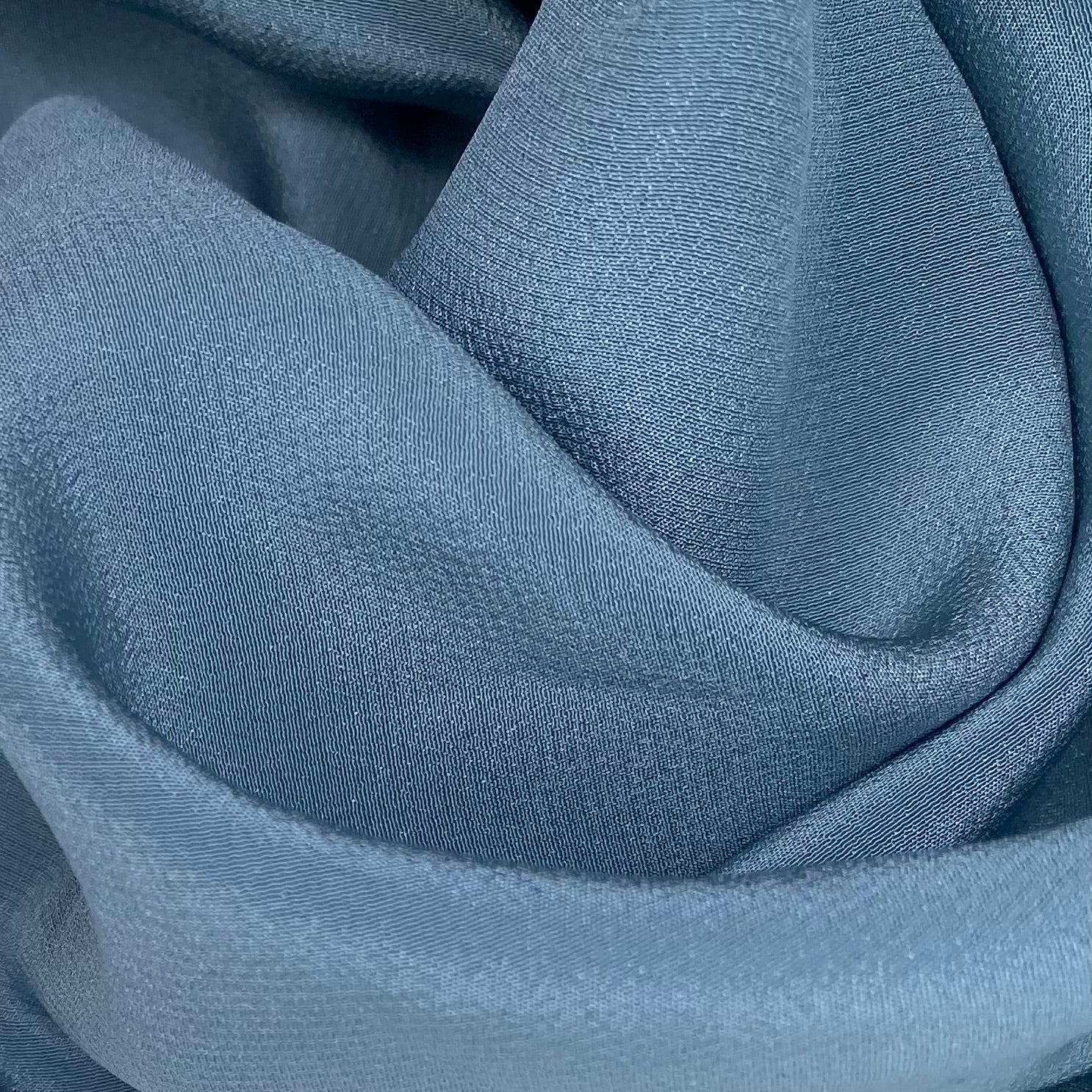 Silk Crepe De Chine - 46” - Light Blue