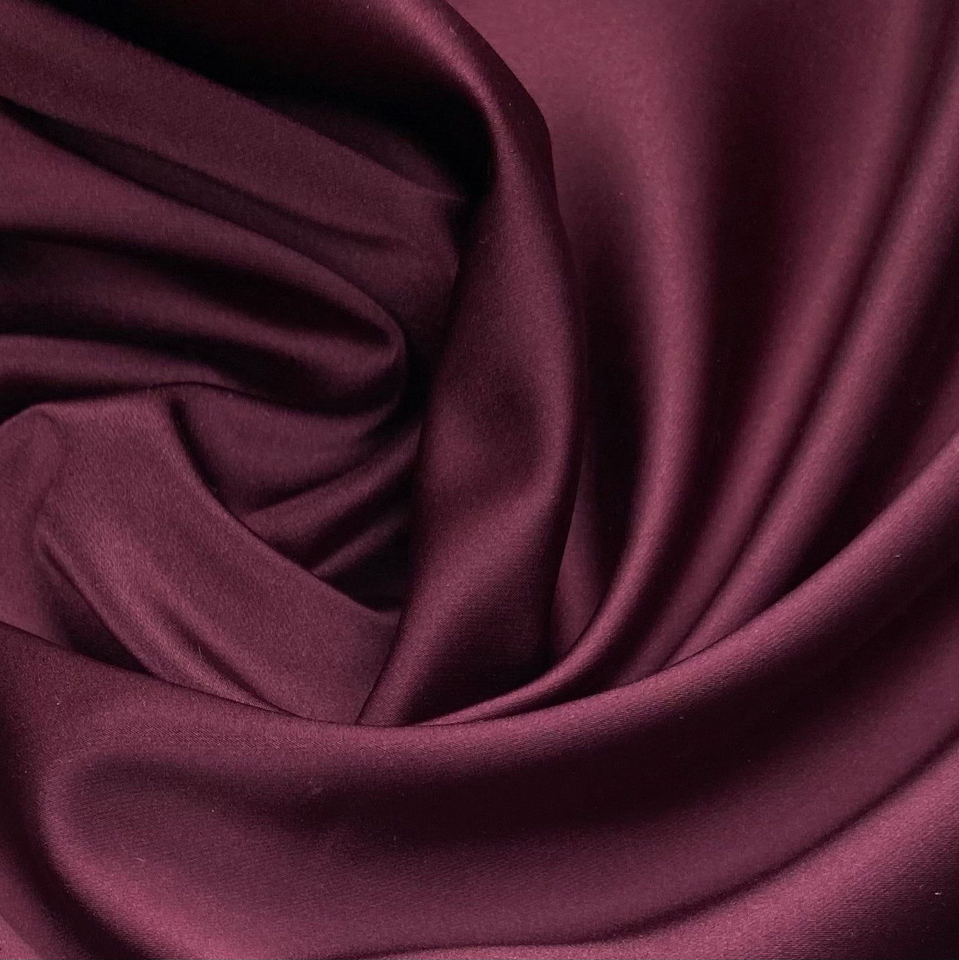 Peau De Soie - Matte Satin - Burgundy