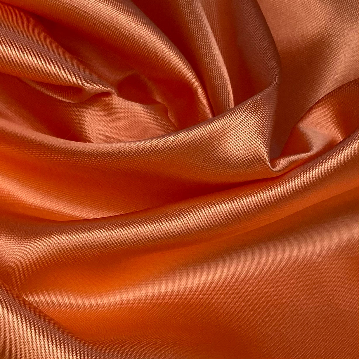 Polyester Satin - 44” - Orange