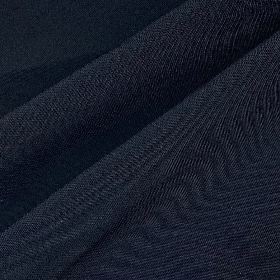 Dark Blue Spandex Fabric Material 4 Way Stretch Fabric Polyester