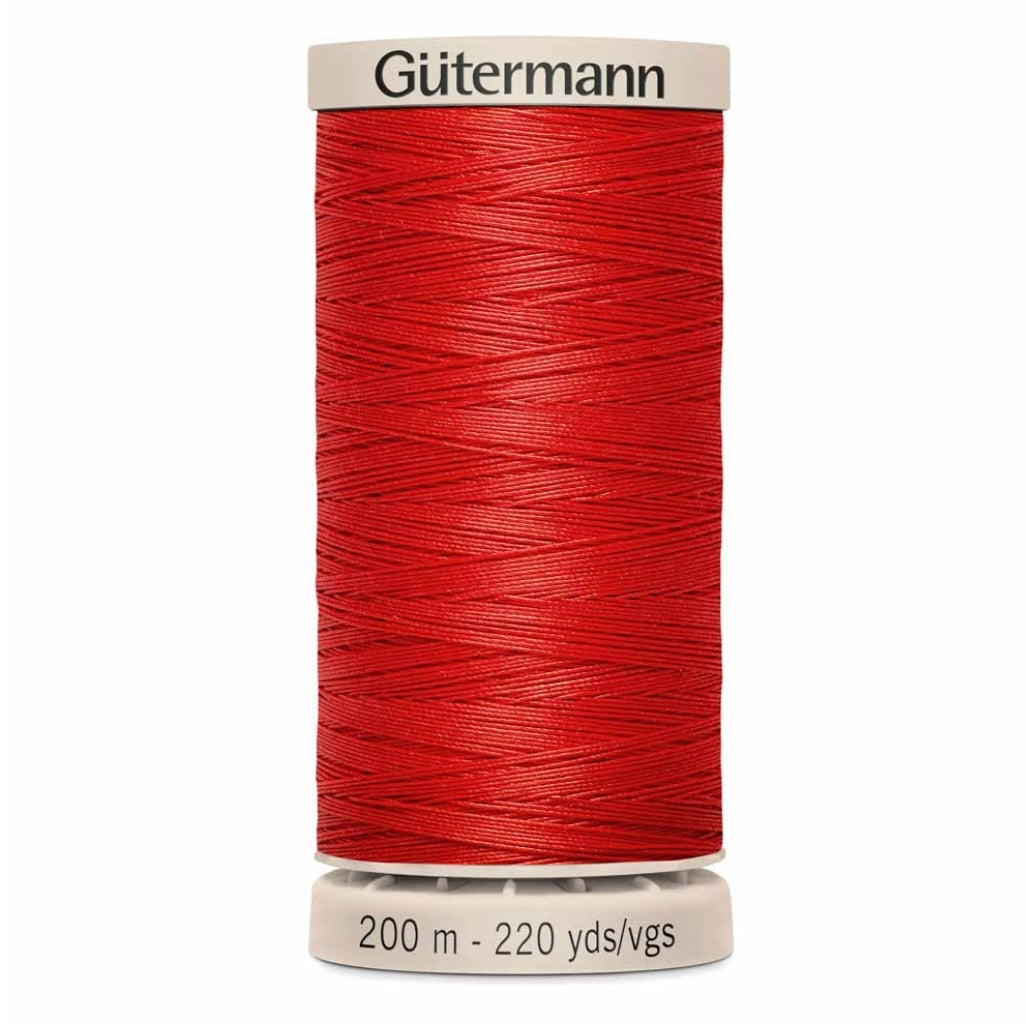 Cotton Hand Quilting 50wt Thread - 200m - Cranberry