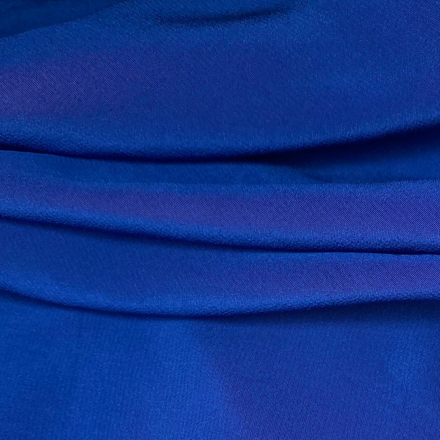 Silk Crepe De Chine - 54” - Royal Blue