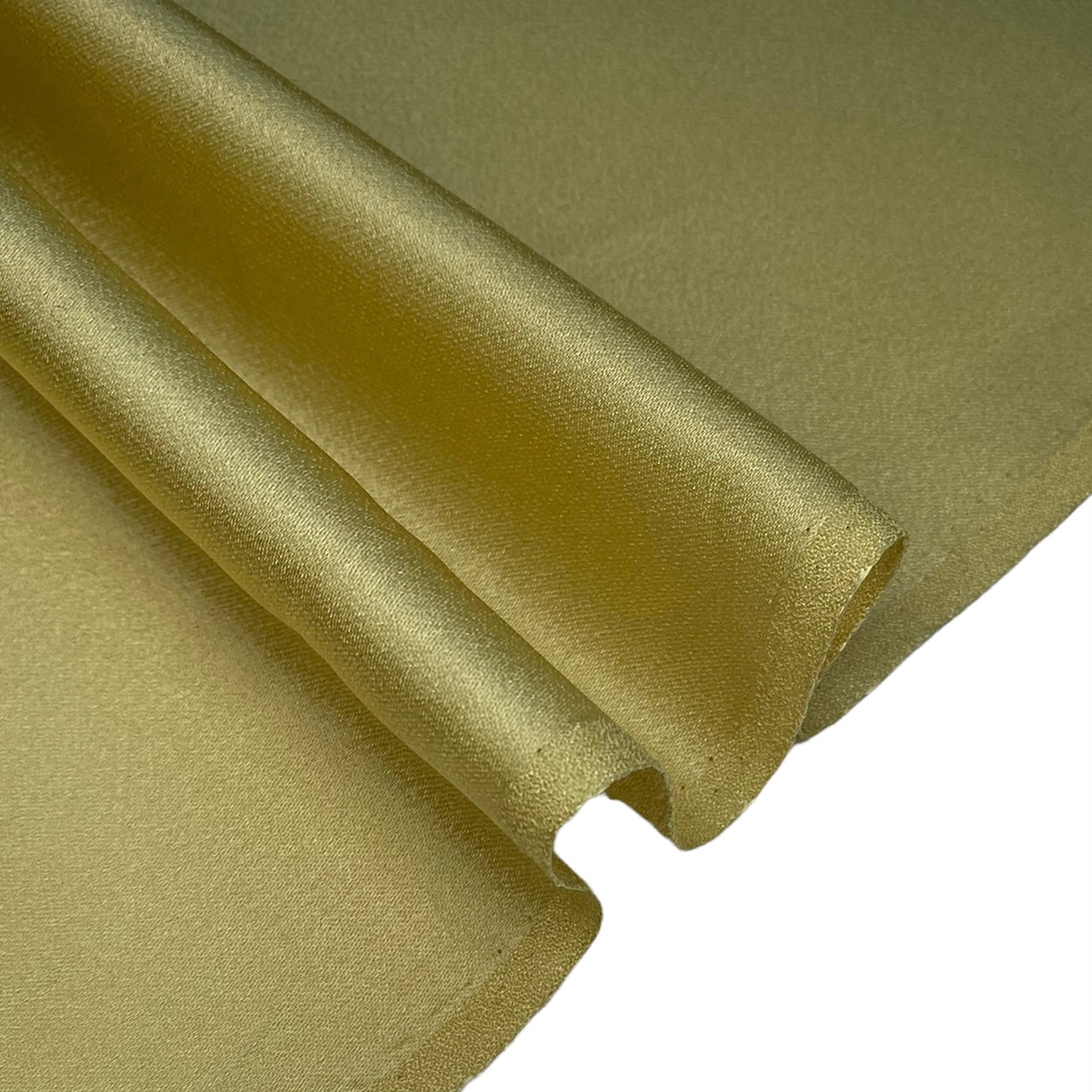 Polyester Crepe Back Satin - 44” - Yellow