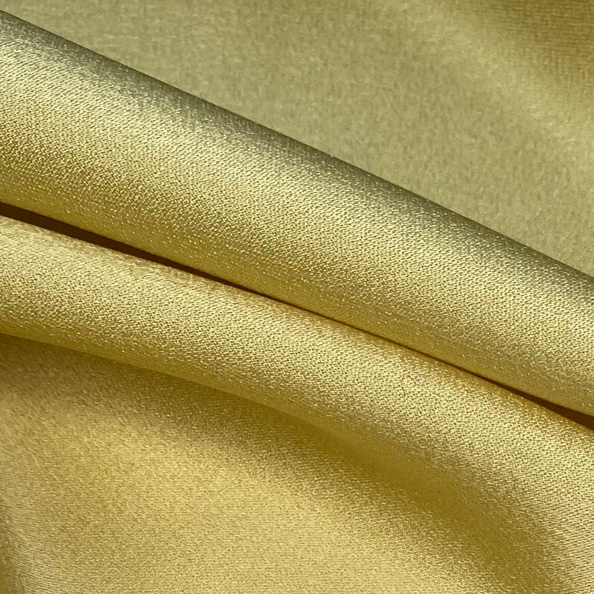 Polyester Crepe Back Satin - 44” - Yellow