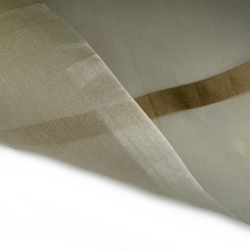 Striped Silk Organza - Gold