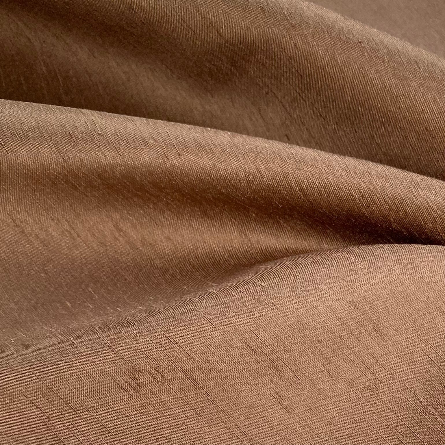 Polyester Shantung Satin - 58” - Light Brown