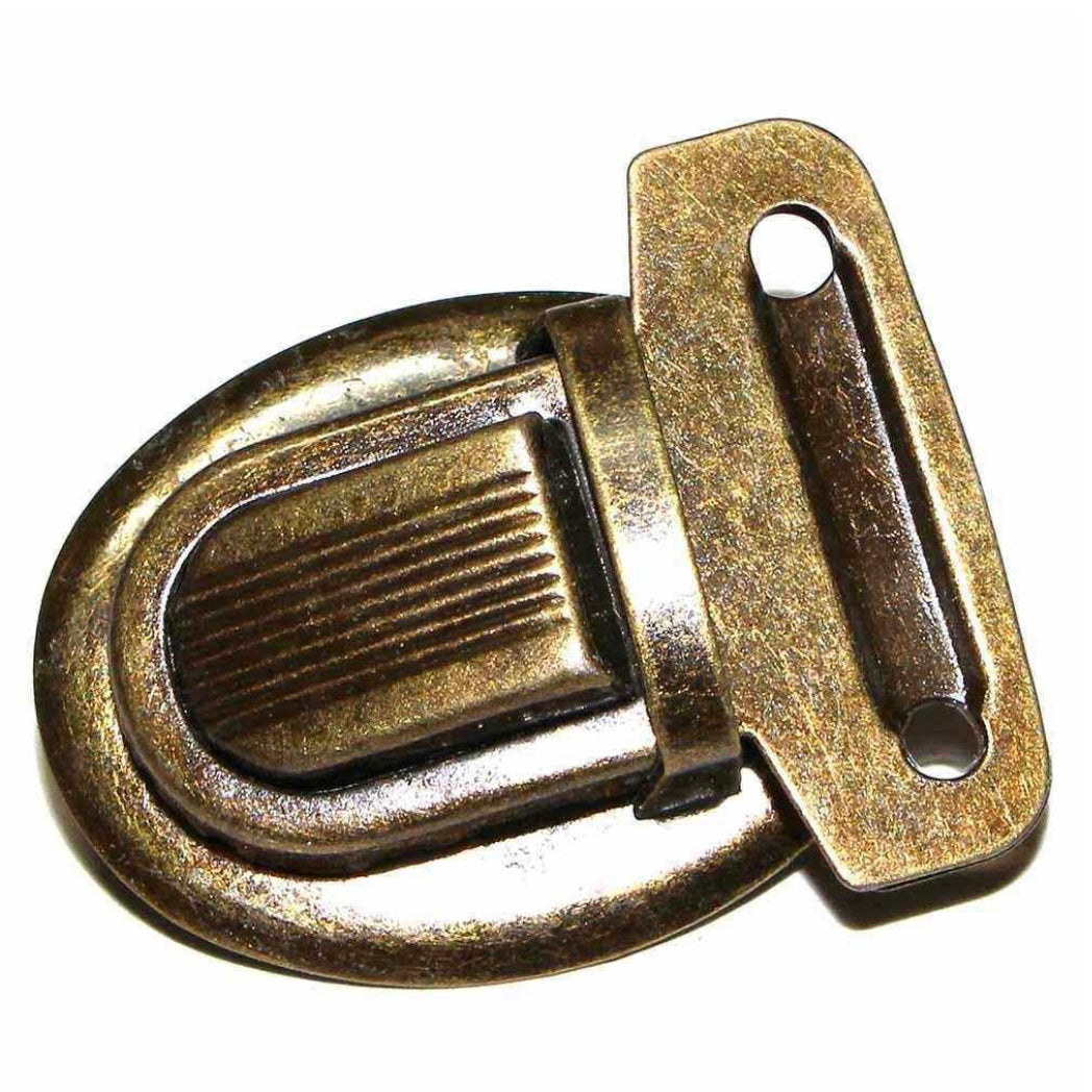 Turn Clasp - 35mm (1 3/8″) - Antique Gold