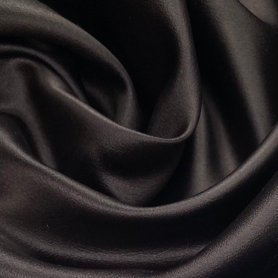 Peau De Soie - Matte Satin - Dark Brown