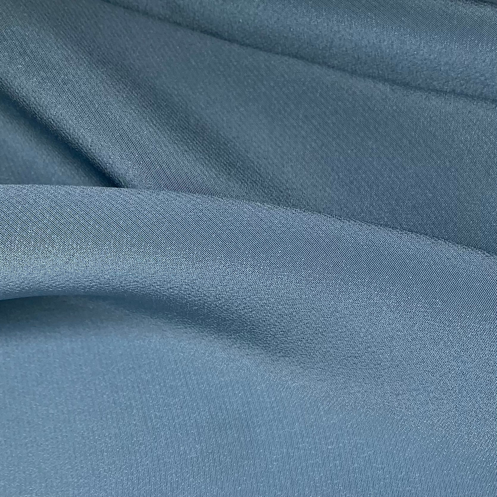 Silk Crepe De Chine - 46” - Light Blue